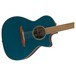 Fender Newporter Classic Electro Acoustic, Cosmic Turquoise - body