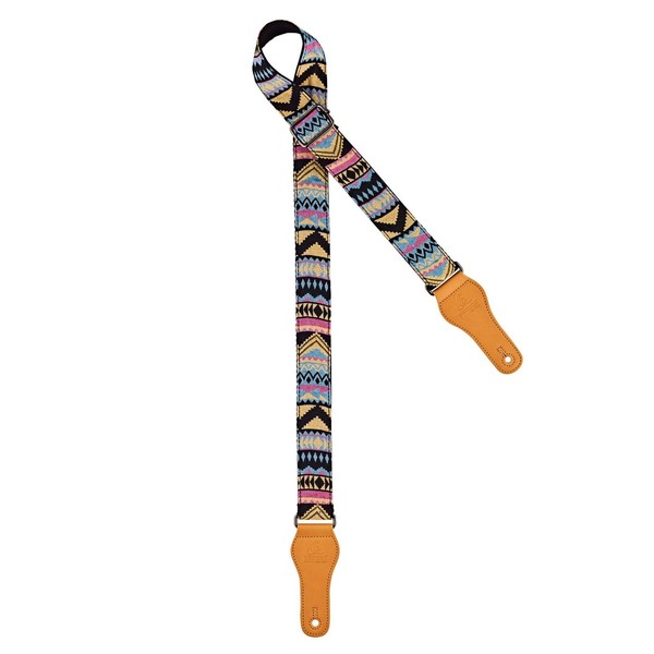 Ortega OCS-400U World Series Guitar Strap, Indian Sky - Main