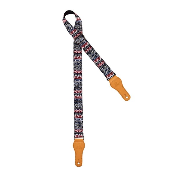 Ortega OCS-410U World Series Guitar Strap, Indian Arts - Main
