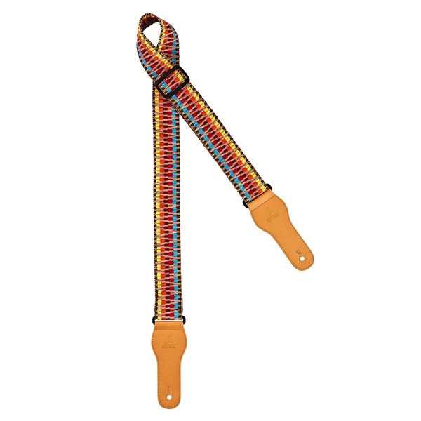 Ortega OCS-520 Creative Series Guitar Strap, 70s Psycho