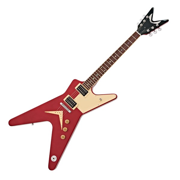 OFFLINE Dean ML 79 Standard Full Pickguard, Metallic Red main