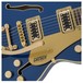 Gretsch G5655TG Electromatic CB Jr, Azure Metallic - close up