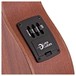 Luna Mo'o Electro Acoustic Concert Ukulele, Solid Cedar Top