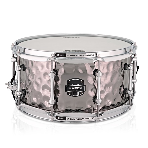 Mapex The Daisy Cutter 14 x 6.5in Hammered Steel Snare Drum main