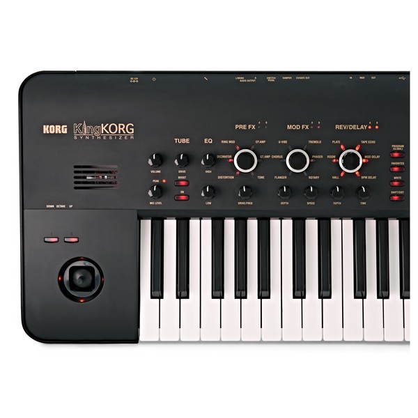 Korg KingKORG Synthesizer, Black front close