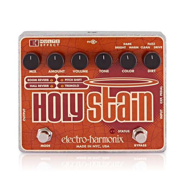 Electro Harmonix Holy Stain Multi Effects Pedal - Front View