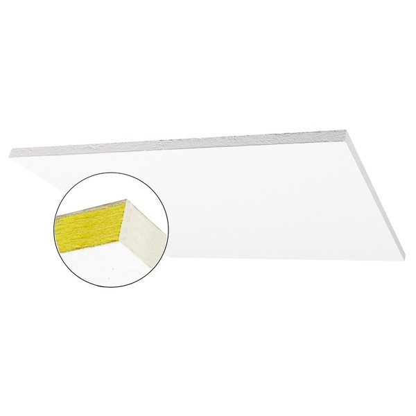 Primacoustic StratoTile 24'' x 24'' in White, Trim Edge