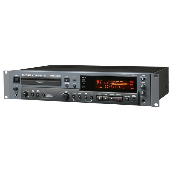 DISC Tascam CD-RW901SL Professional Audio CD Recorder at Gear4music