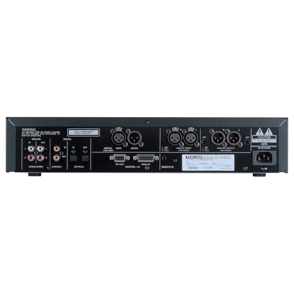 DISC Tascam CD-RW901SL Professional Audio CD Recorder at