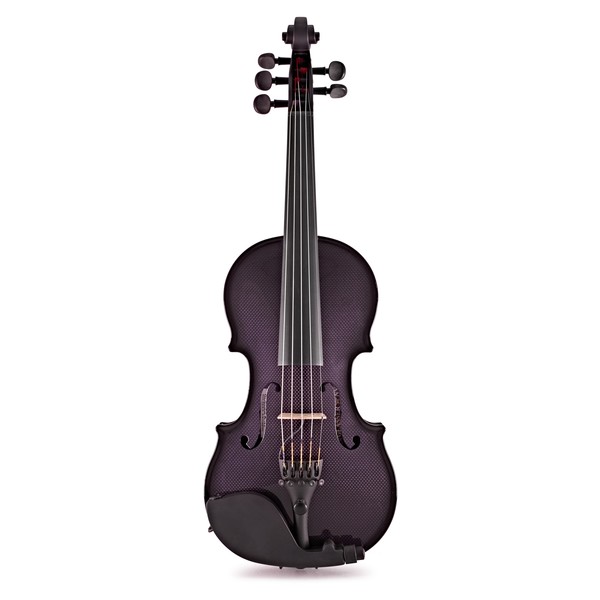 Glasser Carbon Composite Electric Violin Outfit, 5 String, Purple main