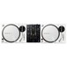 Pioneer PLX-500 White and DJM-450 Bundle