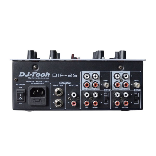 DIF-2S Scratch Mixer - Rear