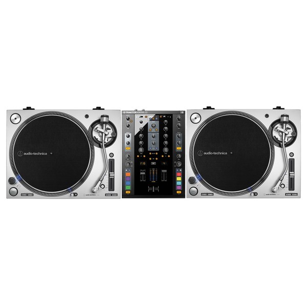 Audio Technica AT-LP140XP Silver and Native Instruments Z2 Bundle