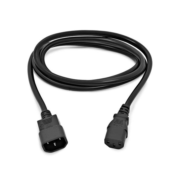 IEC Extension Cable, 1.5m, IEC Male to Female by Gear4music main