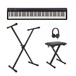 Roland FP-10 Digital Piano with Stand, Stool and Headphones, Black