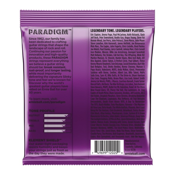 Ernie Ball Paradigm Power Slinky, 11-48