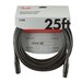 Fender Professional 25ft Microphone Cable, Black - Front