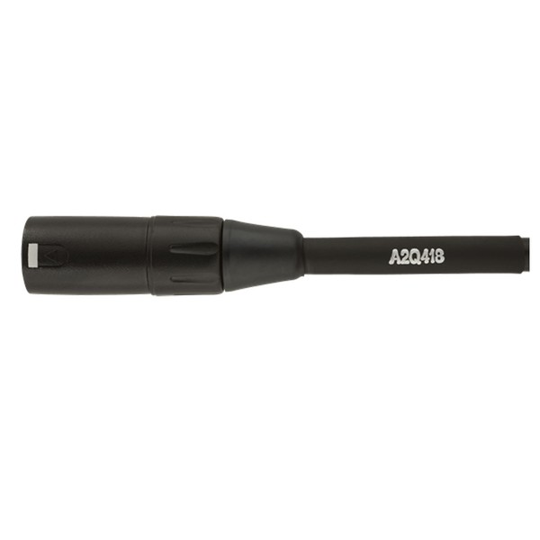 Fender Professional 25ft Microphone Cable, Black - Side 3