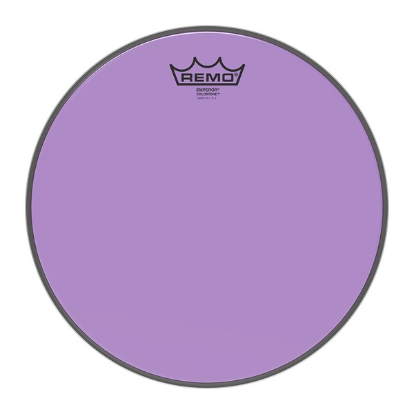 Remo Emperor Colortone 12'' Drum Head, Purple - Main Image