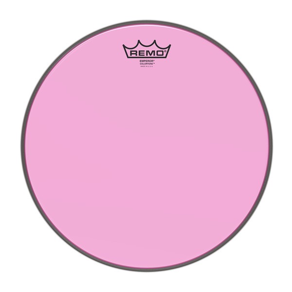 Remo Emperor Colortone 13'' Drum Head, Pink - Main Image