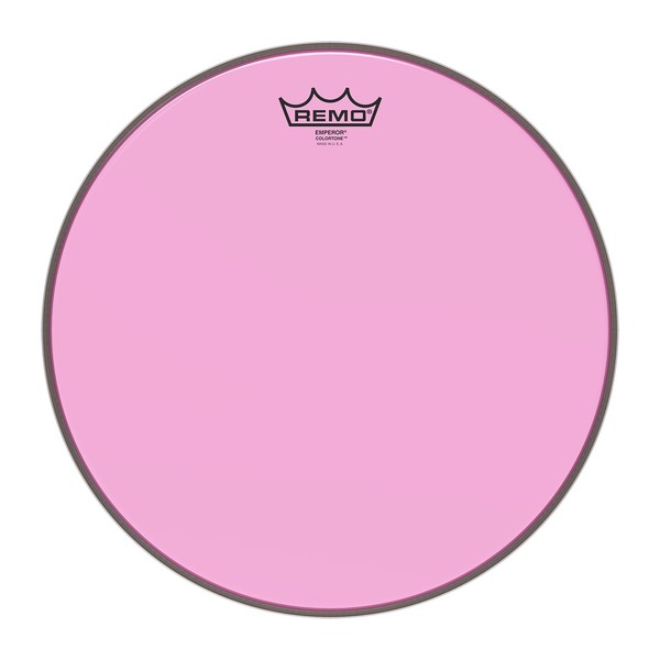 Remo Emperor Colortone 14'' Drum Head, Pink - Main Image