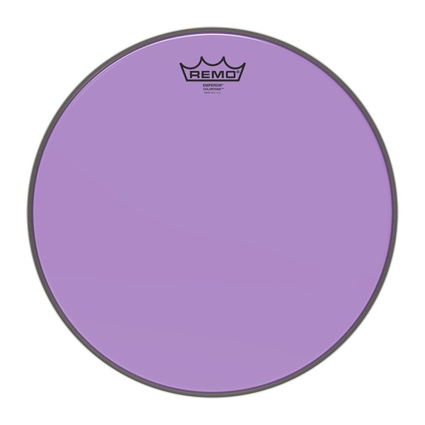 Remo Emperor Colortone 14'' Drum Head, Purple - Main Image