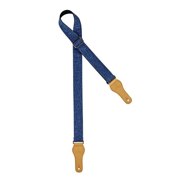 Ortega OCS-270U Casual Series Ukulele Strap, Blue Cotton