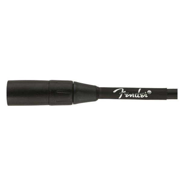 Fender Professional 10ft Microphone Cable, Black - Side 2 