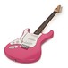 LA Left Handed Electric Guitar by Gear4music, Pink