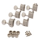 Fender Road Worn Guitar Machine Heads Set, Nickel