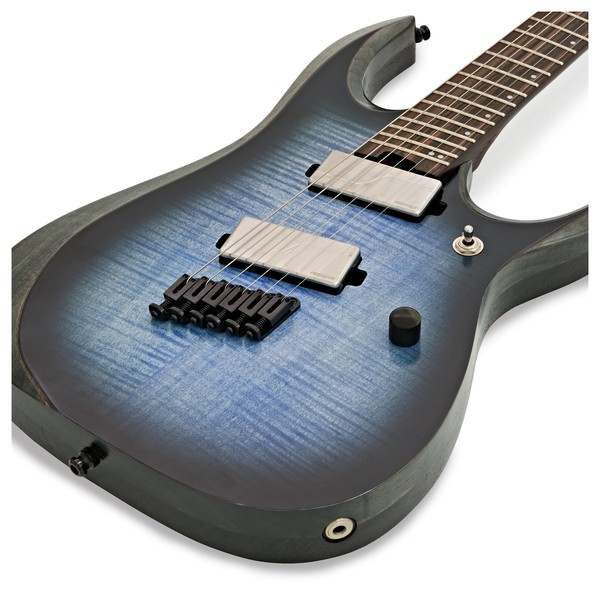Ibanez RGD61ALMS Axion Label Multi-Scale, Cerulean Blue Burst