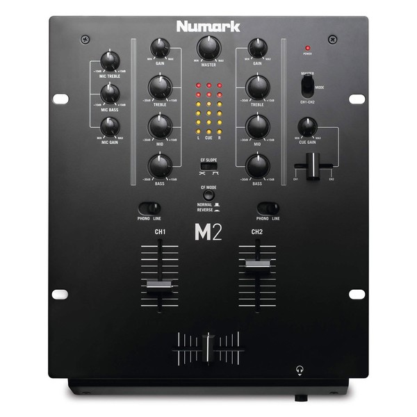 Numark M2 Professional 2 Channel Scratch Mixer - Top