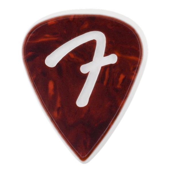 Fender F Grip 351 Picks 3-Pack, Shell - Front