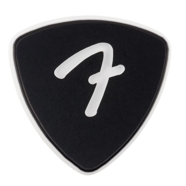 Fender F Grip 346 Picks 3-Pack, Black - Front