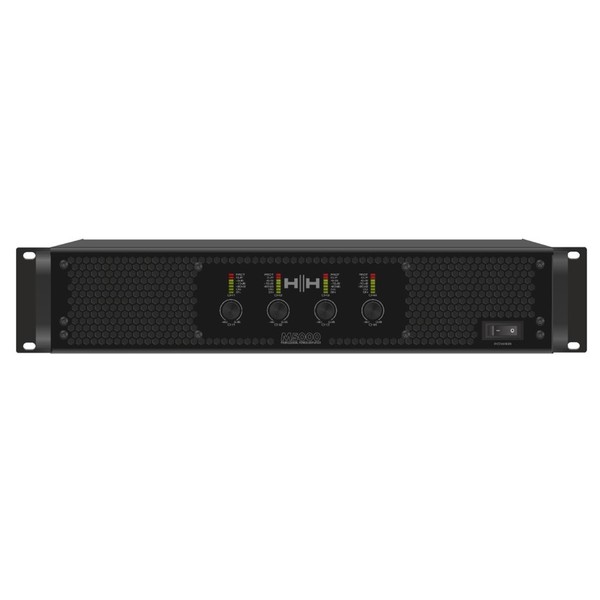 M-SERIES Power Amplifier: 4 channel, Class D, 2U, 4 x 1100W @ 4 ohms