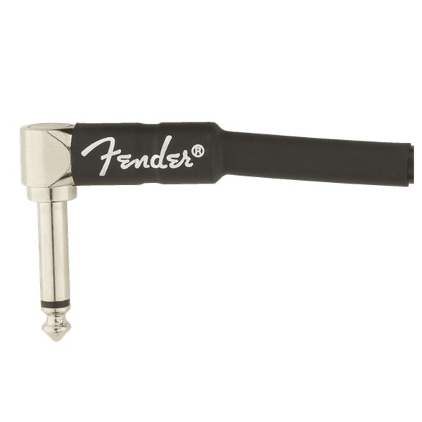 Fender Professional 6" Patch Cable 2-Pack, Black - Side 2