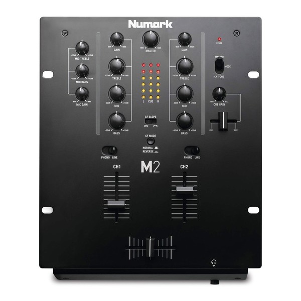 Numark M2 Professional 2 Channel Scratch Mixer - Top