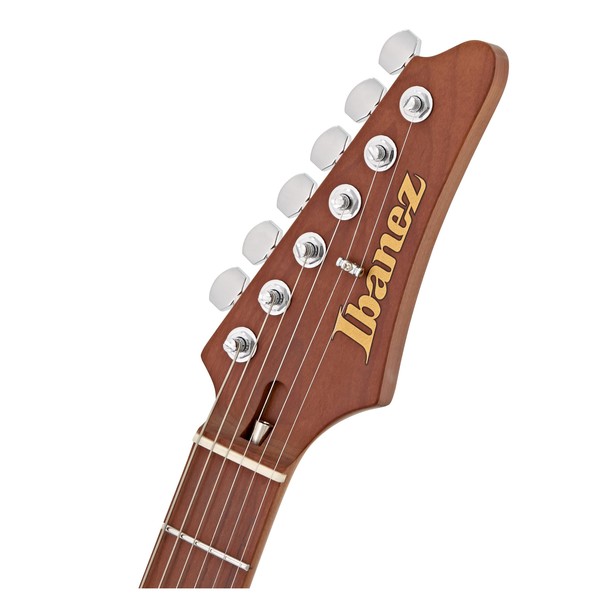 Ibanez AZ2204 Prestige, Ice Blue Metallic head