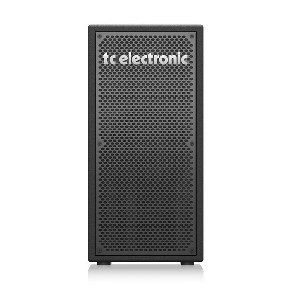 TC Electronic BC208 Vertical 200W 2 x 8" Portable Bass Cabinet, 8 Ohm, Front