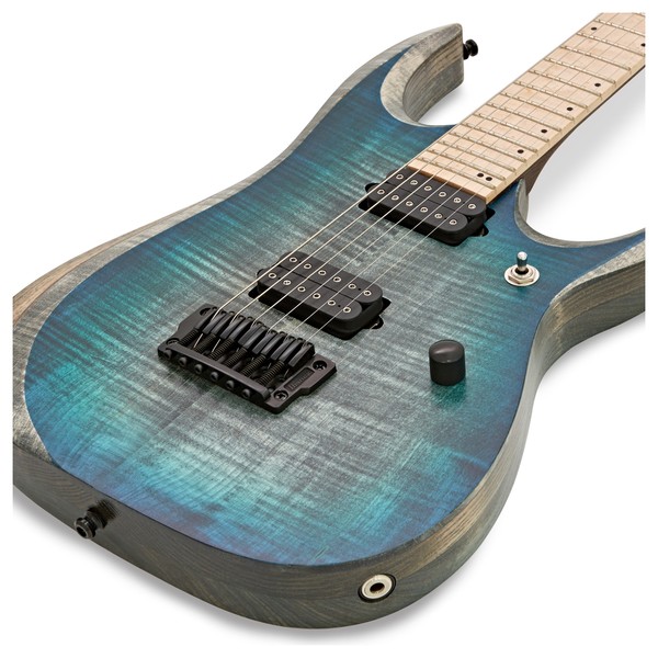 DISC Ibanez RGD61AL Axion Label, Stained Sapphire Blue Burst at