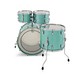 Gretsch Renown Maple Shell Pack, Turquoise Sparkle w/Free Nutcases - Behind Kit