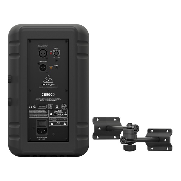 Behringer CE500D Active Installation Speaker Back Panel