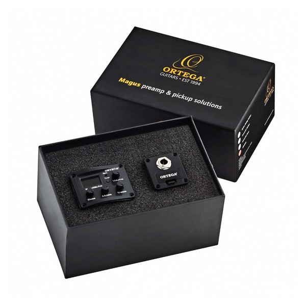 Ortega MagusUkePRO Ukulele Onboard Active Preamp System - pack