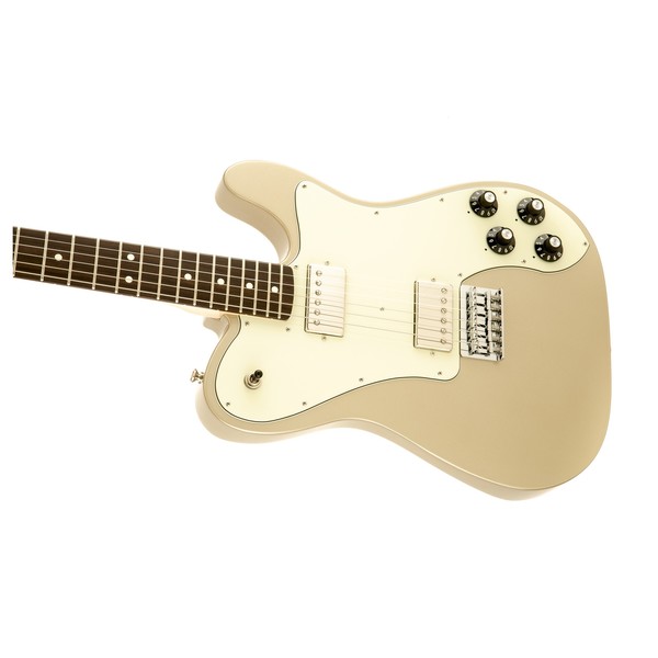 Fender Chris Shiflett Telecaster Deluxe, Shoreline Gold - body right