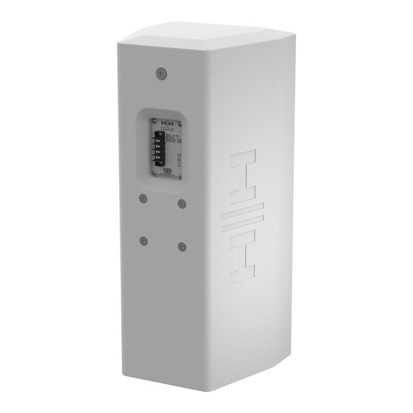 HH Electronics Tessen TNi-2081 2 x 8'' Passive Speaker, White, Rear Angled
