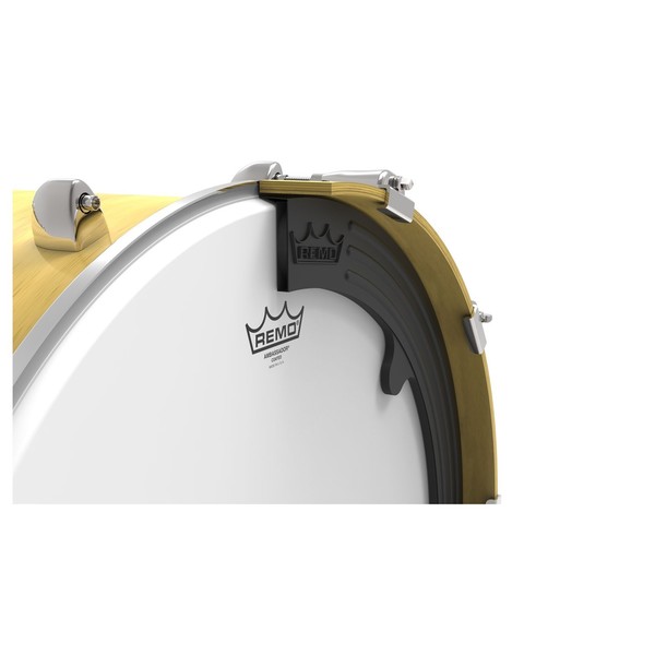Remo External Sub Muff'l 20'' Bass Drum System - Attached