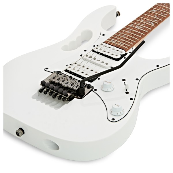 Ibanez JEMJR Junior Steve Vai, White close