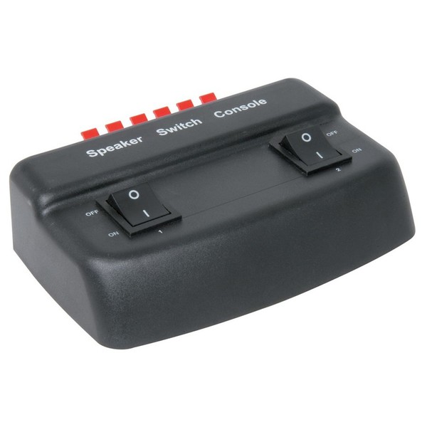 AVSL Loudspeaker selector, 2-way - Black