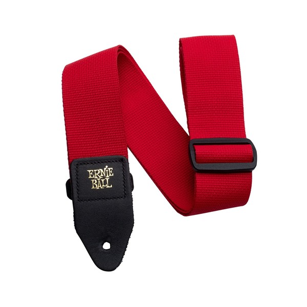 Ernie Ball Polypro Strap, Red