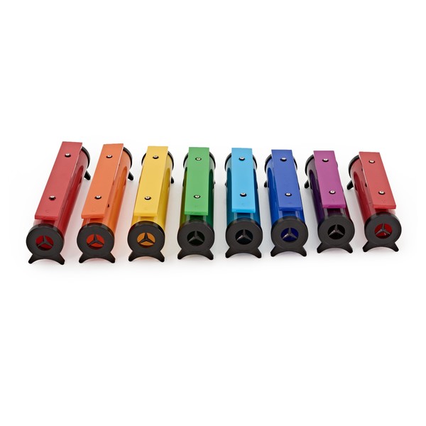 Rainbow Pipe Chime Bars by Gear4music
